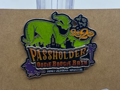 Disney DCA Oogie Boogie Bash 2020 Passholder Pin Artist Proof