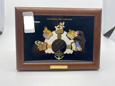 Tokyo DisneySEA Countdown to Grand Opening Framed Pin Set