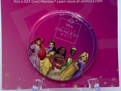 Disney World Princess Week Button