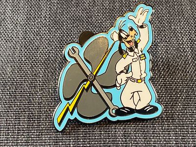 DCL Disney Cruise Line Goofy Engineering Department Cast Member Pin