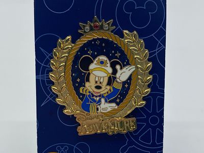 DCL Disney Adventure Captain Mickey Pin