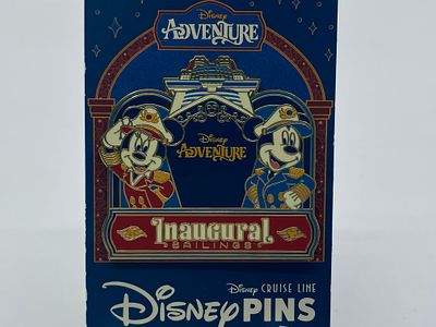 DCL Disney Adventure Inaugural Sailings Pin