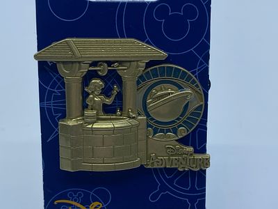 DCL Disney Adventure Wishing Well Bronze 2026 Snow White Statue Pin