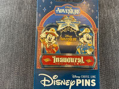 DCL Disney Adventure Inaugural Sailings Pin