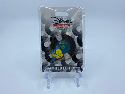 Disney Studio Store Hollywood D23 Record Pin Flounder
