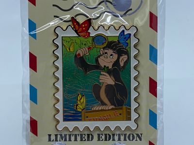 Monkey WDI Disney Park Stamps D23 2025 Pin LE400