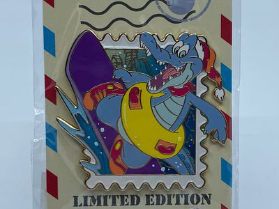 Ice Gator WDI Disney Park Stamps D23 2025 Pin LE400