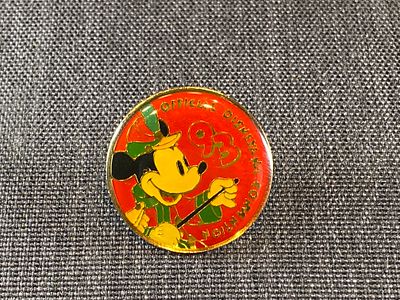 Cast Member Security Pin Bandleader Mickey 1993 Official Disneyana Convention