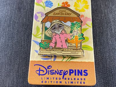 Earth Day 2026 Judy Hopps Pin LR