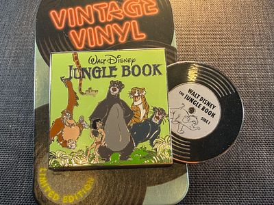 Vintage Vinyl Series Jungle Book Pin LE2000