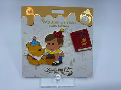 Winnie the Pooh Hundred Acre Wood Pin of the Month Set 12/12 LR