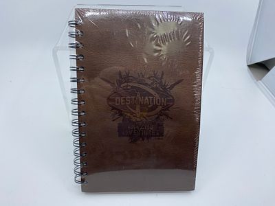 Destination D Amazing Adventures Leather Spiral Bound Journal 2017 Gift