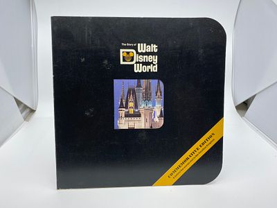 Vintage Walt Disney Productions "The Story of Walt Disney World" Commemorative Edition Book 1971