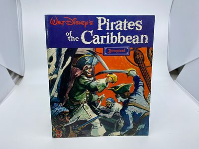 Vintage 1968 Disneyland Pirates of the Caribbean Souvenir Program Book