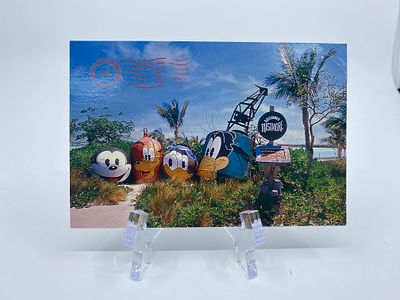 Castaway Cay Postcard Used
