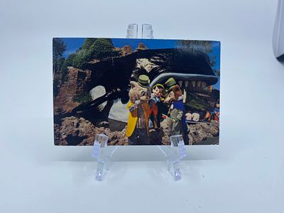 Pinocchio Storybook Land Canal Boats Postcard