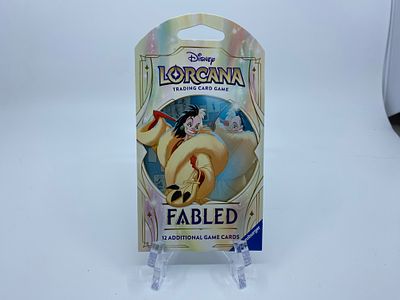 Lorcana "Fabled" Trading Card Game Booster Pack from 2026 EPCOT International Festival of the Arts