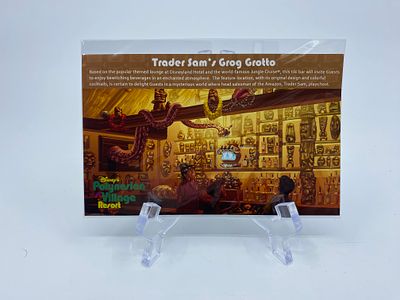 Trader Sam's Grog Grotto Pre-Opening Postcard with Concept Art
