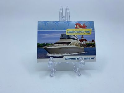 Disney Transportation Trading Card Grand One Yacht
