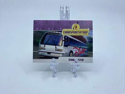 Disney Transportation Trading Card RTS Bus