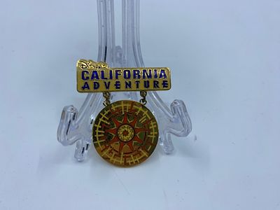 Disney's California Adventure Sun Wheel Dangle Pin 2001