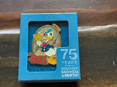 Donald 75th Anniversary D23 2009 LE750 Boxed Pin