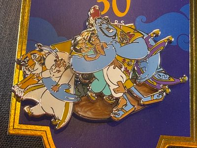 Aladdin 30th Anniversary Genie Pin LE