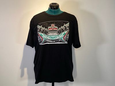 Black Wonderground Gallery Flo’s V8 Cafe T-Shirt Size XL