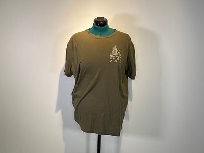 Green Black Spire Day T-Shirt Size XL