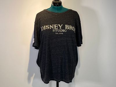 Black Backstage Disney Bros Studio T-Shirt Size 2XL