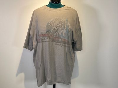 Grey WDW Park Icons Shirt Size 2XL