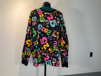 WDW 2025 New Year Patterned Sweater Size XL