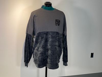 Grey Fuzzy WDW Spirit Jersey Size L