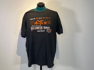 Mk Mickeys Not So Scary Halloween Party 2019 Dark Grey T-Shirt Size 2XL