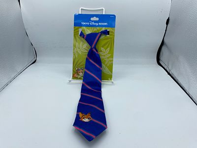 Tokyo Disney Nick Wilde Tie With Embroidered Nick Design