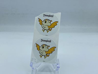 Disneyland Chuuby The Merchandise Bird Stickers Set of 2