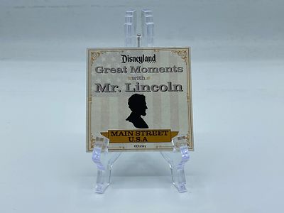 Disneyland Great Moments With Mr. Lincoln Sticker