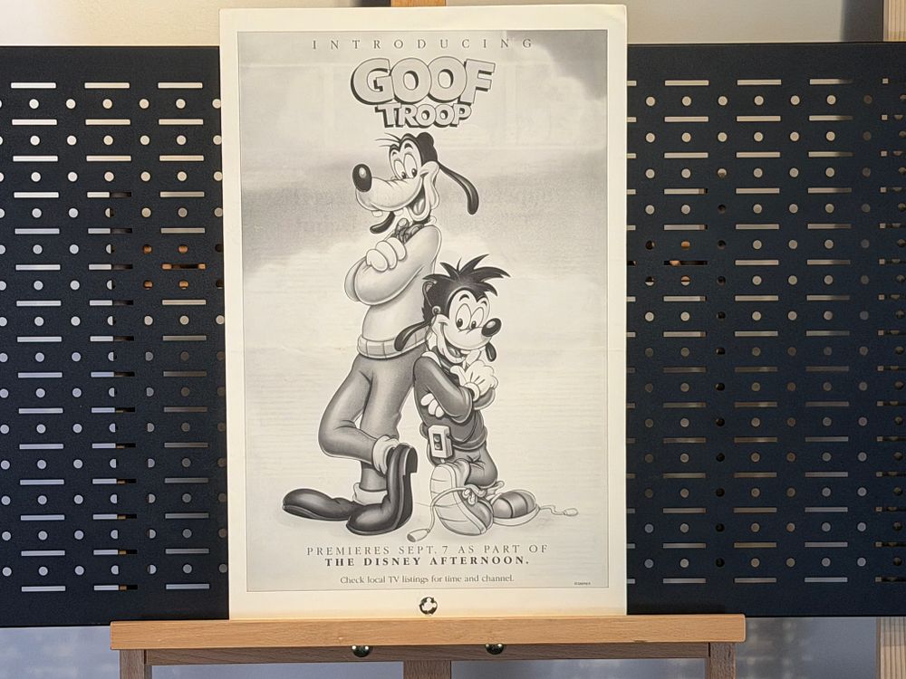 Eyes and Ears Cast Member Newspaper September 3 1992 Goof Troop