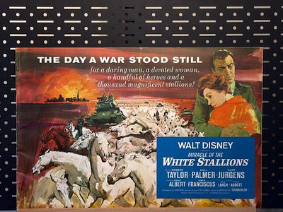 Miracle Of The White Stallions 1963 Walt Disney Productions Movie Press Book