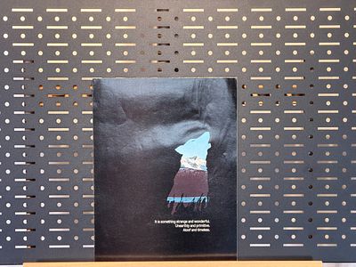 Never Cry Wolf Walt Disney Productions 1982 Movie Press Pamphlet/Poster