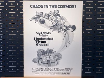 Unidentified Flying Oddball Walt Disney Productions 1979 Movie Press Book