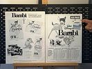 Walt Disney’s Bambi 1982 Re-Release Movie Press Book and Ad PadImage - 7