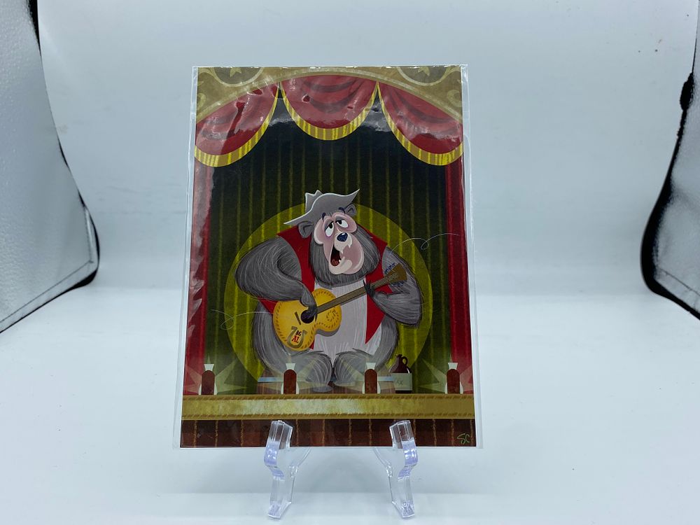 Wonderground Gallery Big Al Postcard