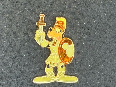 Goofy As Gladiator Las Vegas Disney Store Pin 1990s. PP2154