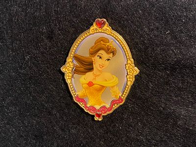 Belle In Mirror Pin