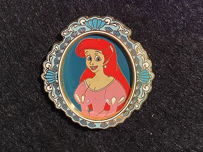 Ariel Portrait Pin