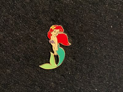 Ariel With Flower In Hair Pin