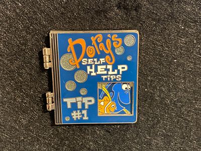 Finding Nemo Submarine Voyage Dory’s Self Help Tips Pin