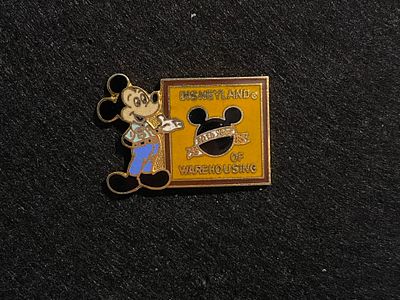 Disneyland Warehousing 30 Year Anniversary Mickey Pin