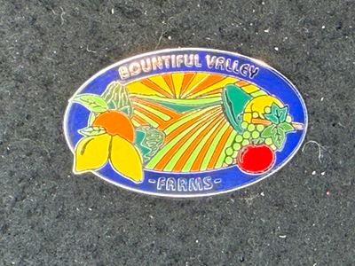 Bountiful Valley Farms Disney California Adventure Pin